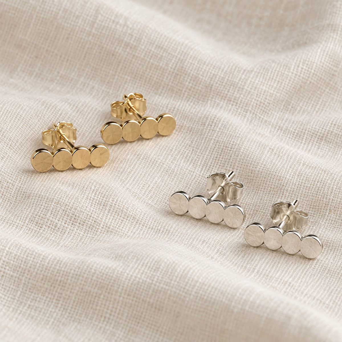 Ivy Bar Stud Earrings