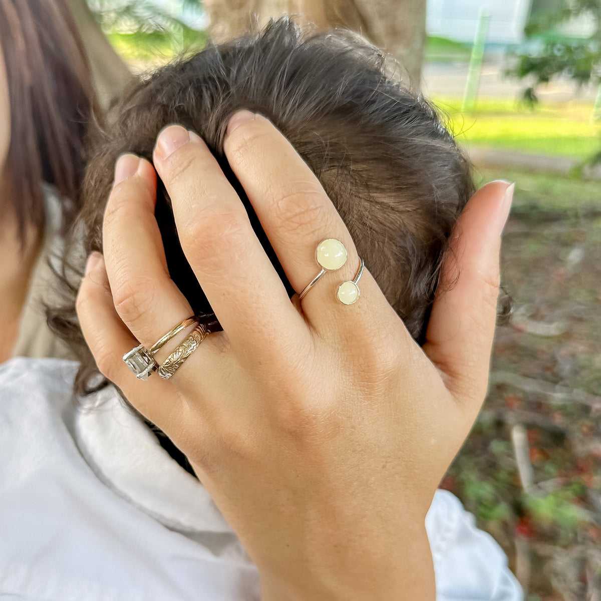 Milky Nurture Duo Ring