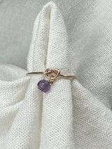 The Amethyst Knot Ring