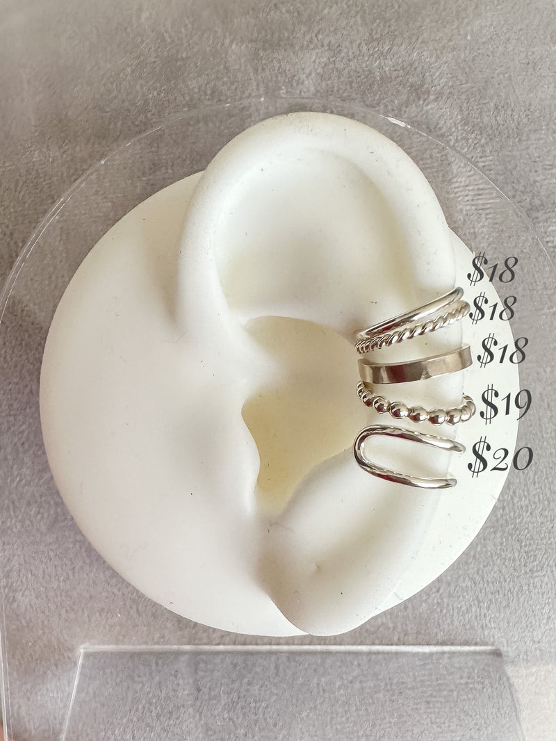 Ceci Ear Cuffs - Sterling Silver