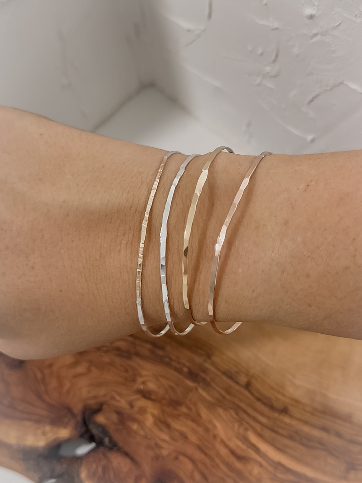 Minimal Stacking Bangles