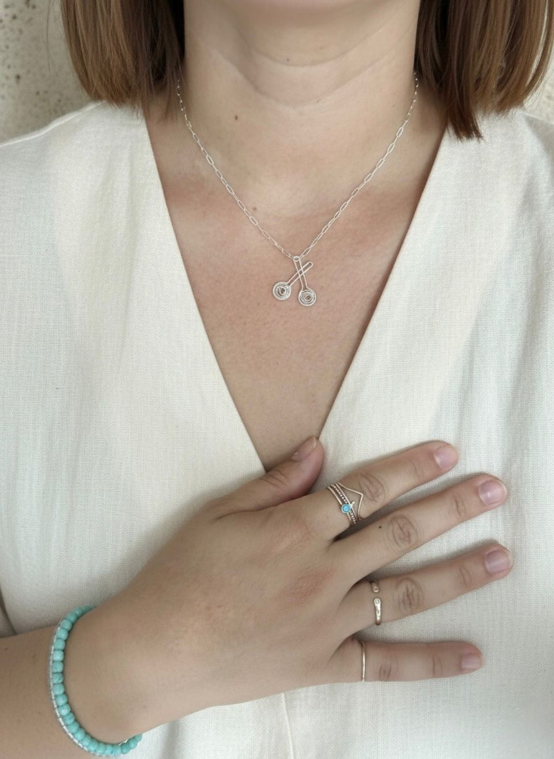 Collar Maracas PR – Artesanal en Oro o Plata