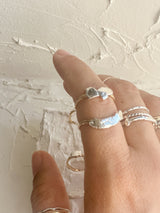 Organic  Ring (925 Silver & 14k Gold-filled)