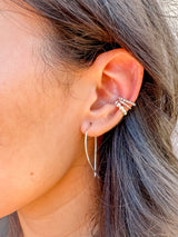 Cerena Ear Cuffs - Sterling Silver