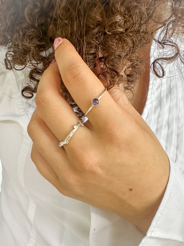 Amethyst Olivia Ring