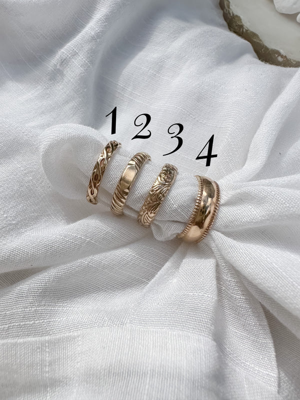 Thick Gold Filled Ring