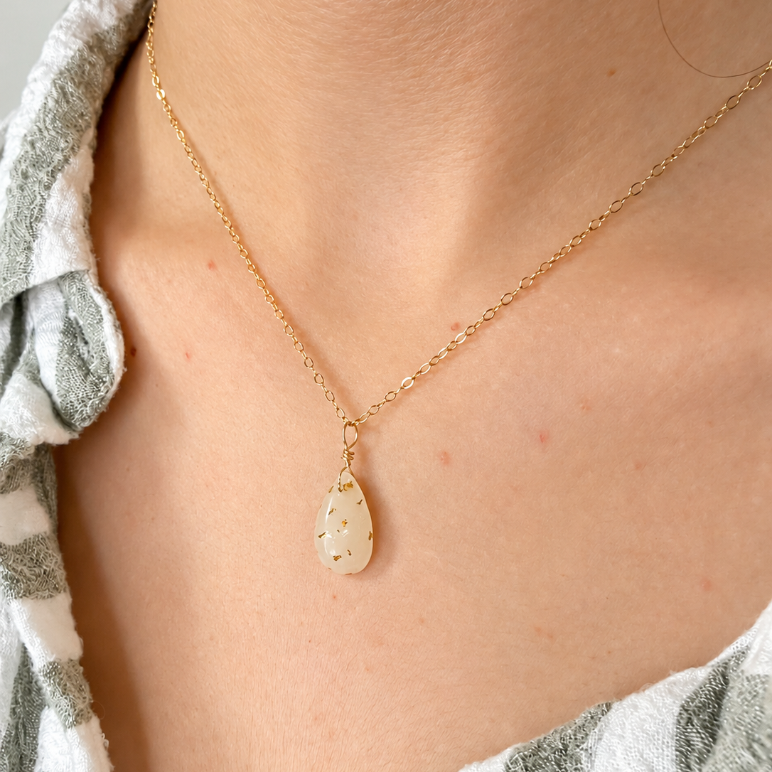 Milky Drop Neckalce - Best Seller 🤍