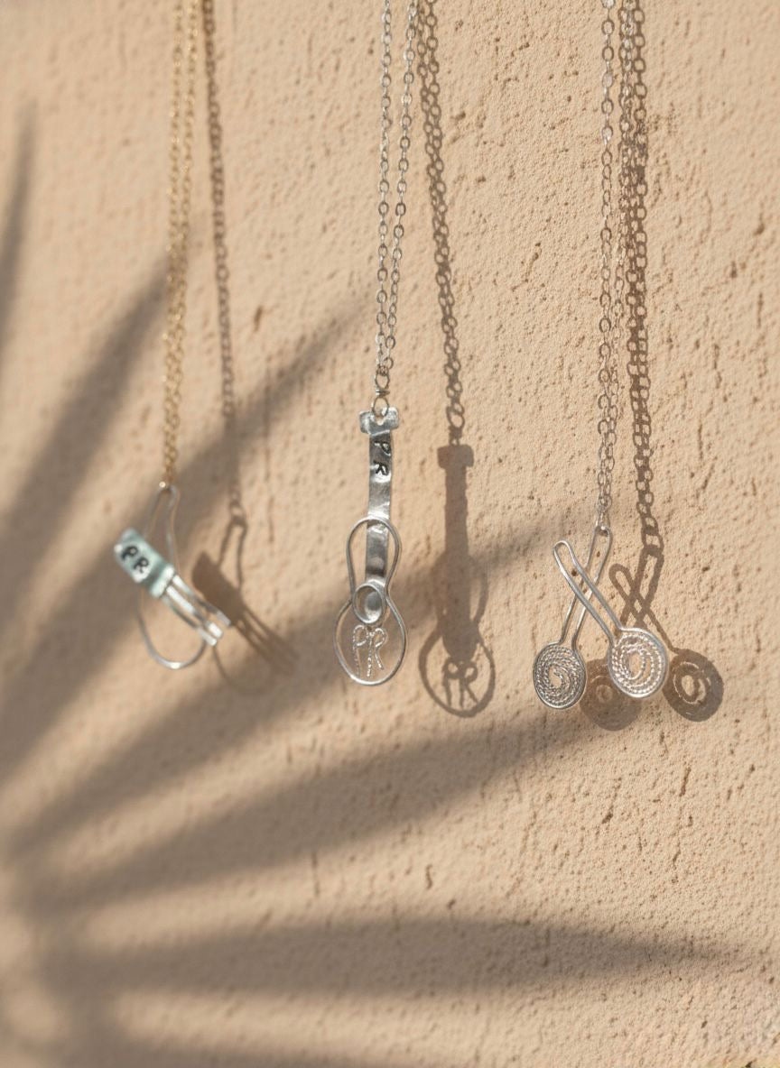 Collar Maracas PR – Artesanal en Oro o Plata