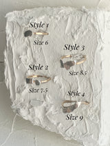 Organic  Ring (925 Silver & 14k Gold-filled)