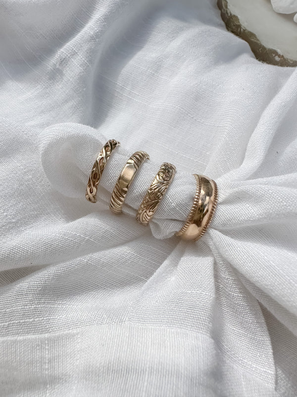 Thick Gold Filled Ring