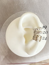 Cerena Ear Cuffs - Sterling Silver