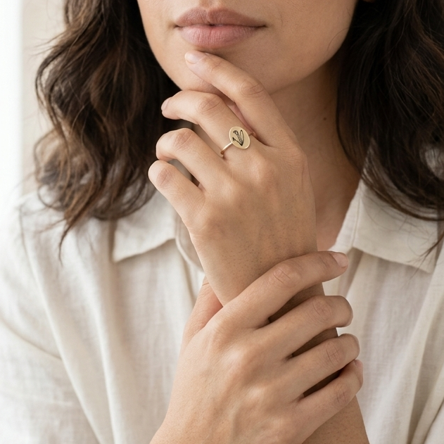 Birth Flower Ring