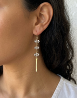 Diamond Trinity Earrings