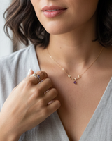 The Amethyst Knot Necklace