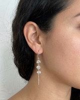 Diamond Trinity Earrings