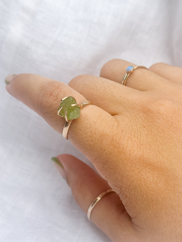 Peridot Ring (14k Gold-Filled)