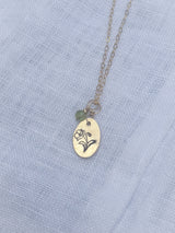 Poppy Gold Necklace