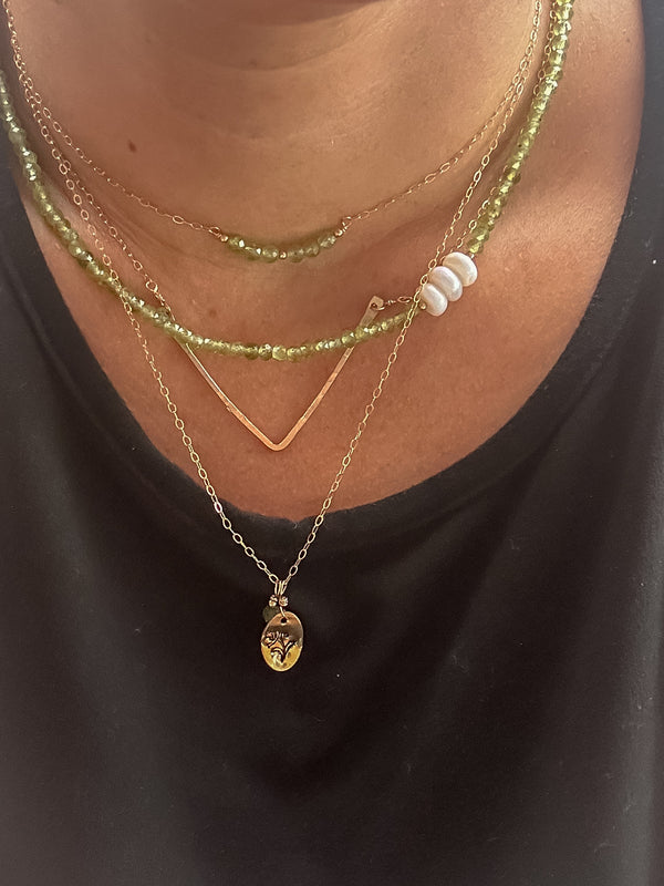 Peridot Necklace