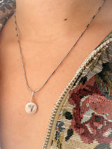 Snowdrop Silver Necklace