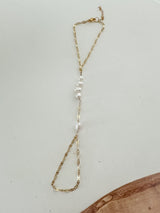 Pearl Hand Chain – Hecha a Mano en San Juan, PR | Baño en Oro  | Perlas Naturales de Agua Dulce