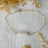Milky Rectangle Bracelet