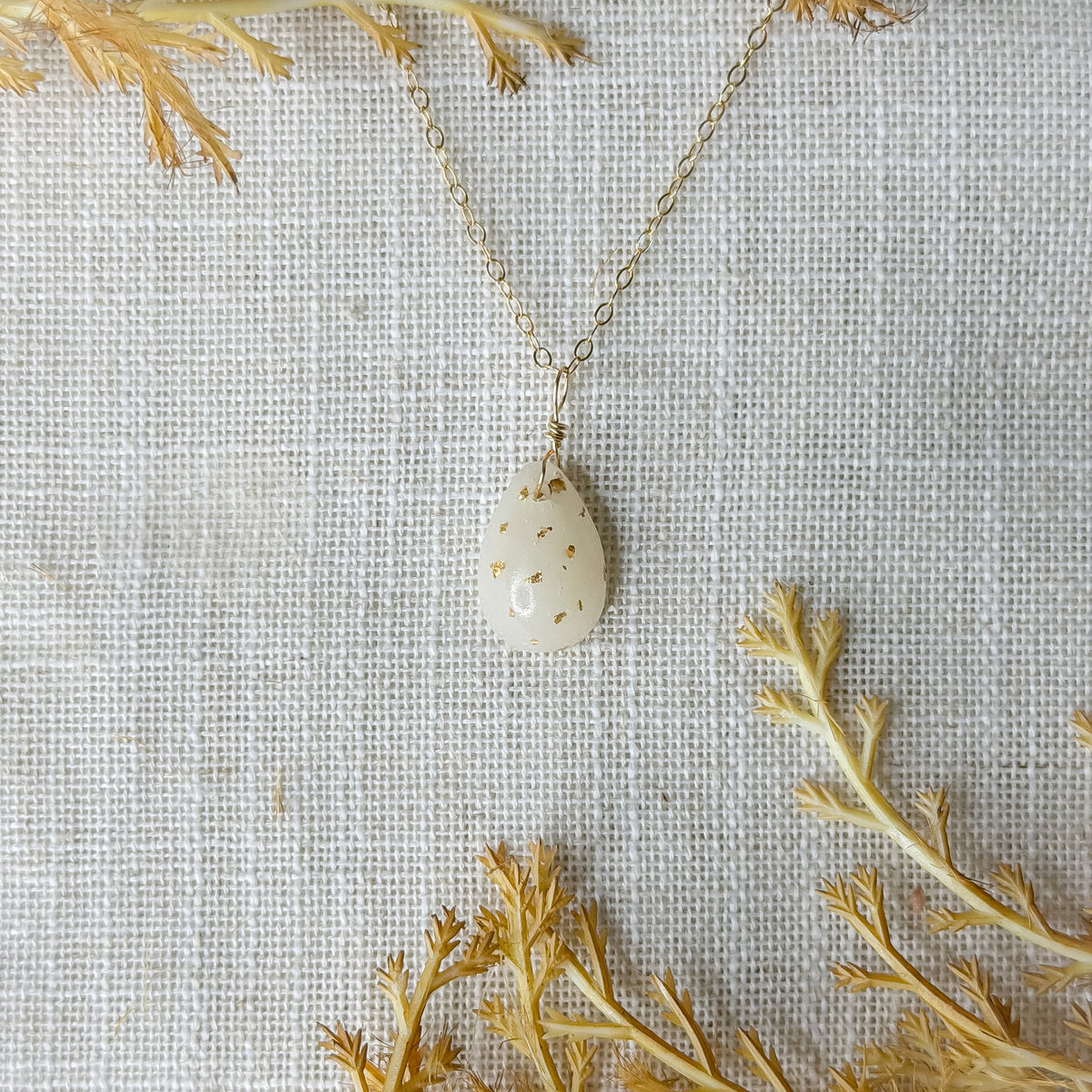 Milky Drop Neckalce - Best Seller 🤍