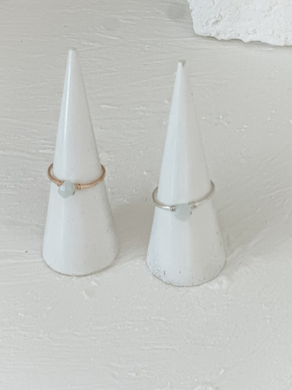 Aquamarine Jasmine Earrings