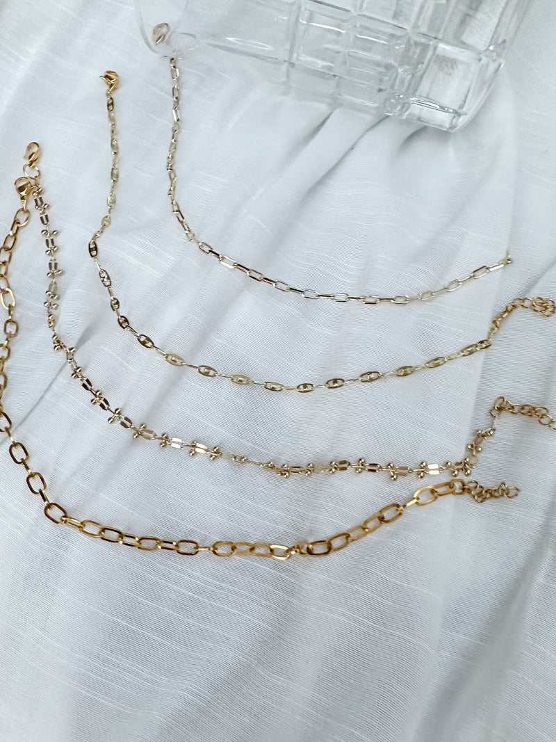 Gold Chain Anklet