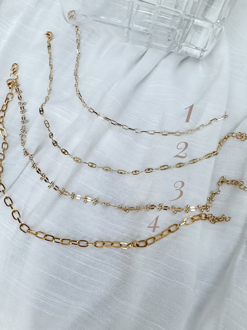 Gold Chain Anklet
