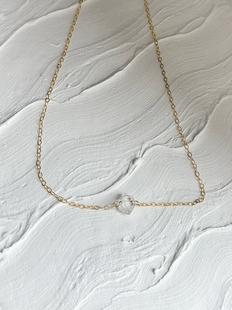 Herkimer Diamond Berenice Necklace
