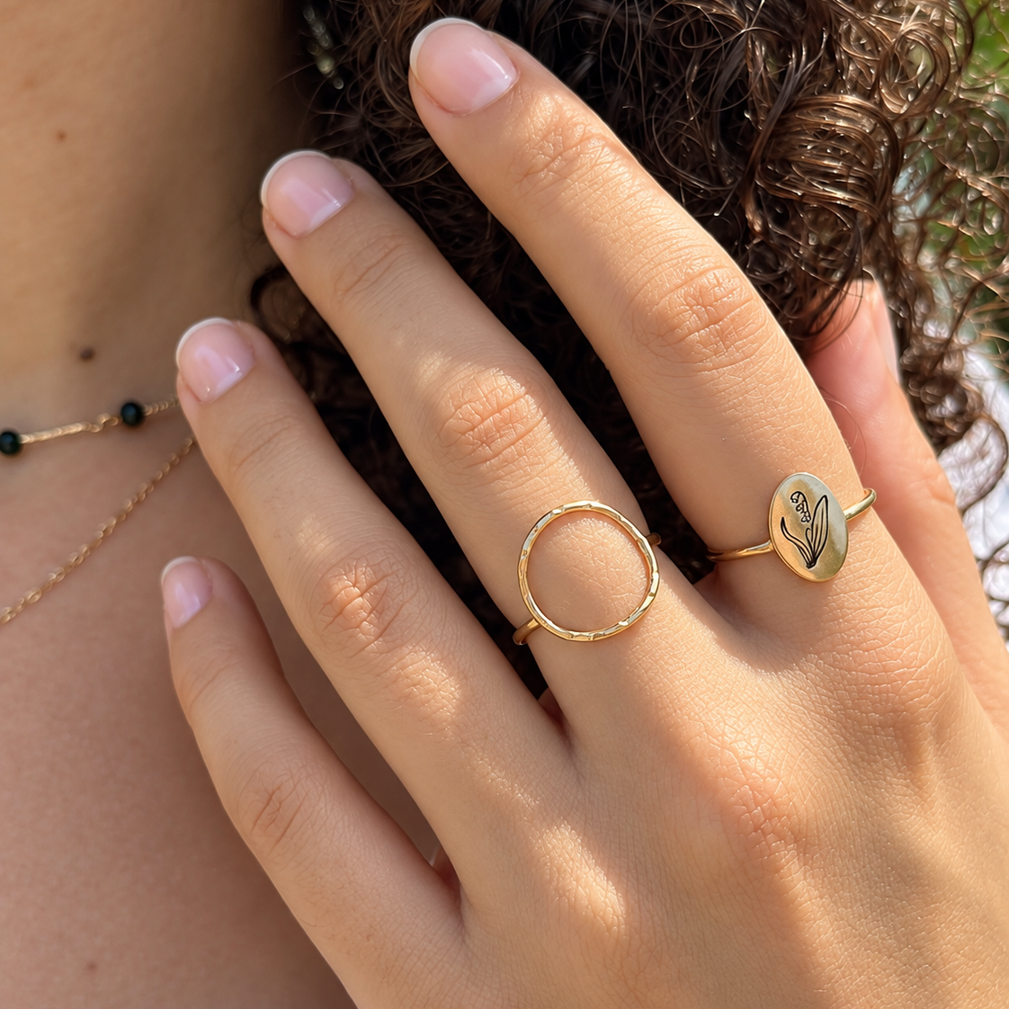 Birth Flower Ring