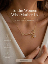 Mama Script Necklace