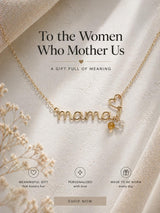 Mama Script Necklace