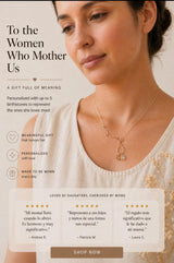 Mom Birthstone Necklace