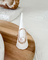 Pearl Halo Ring