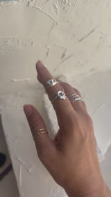 Organic  Ring (925 Silver)