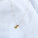 Personalized Coin Letters Necklace