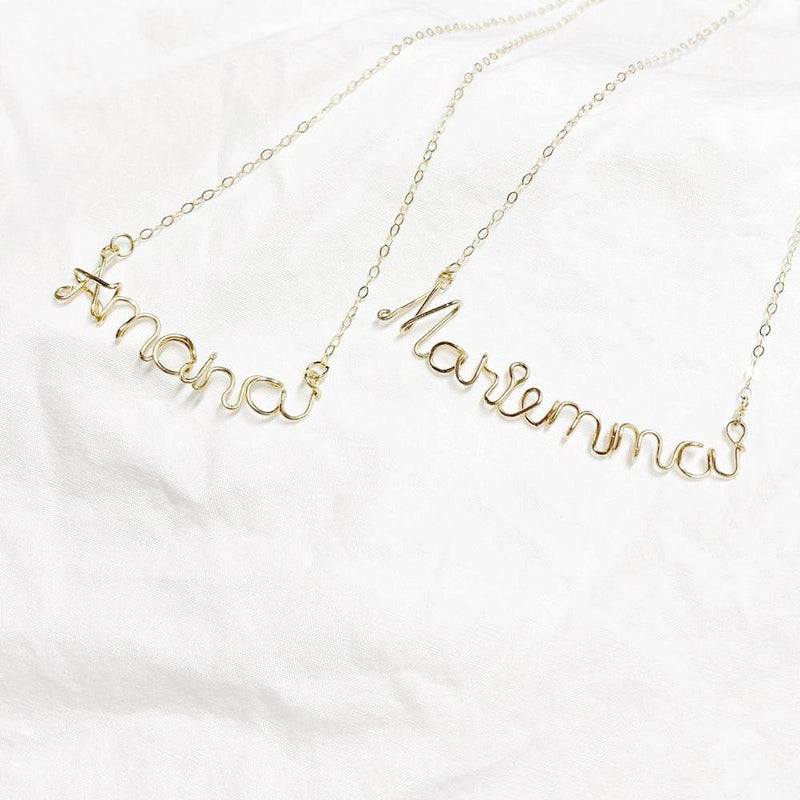 Cursive Name Necklace