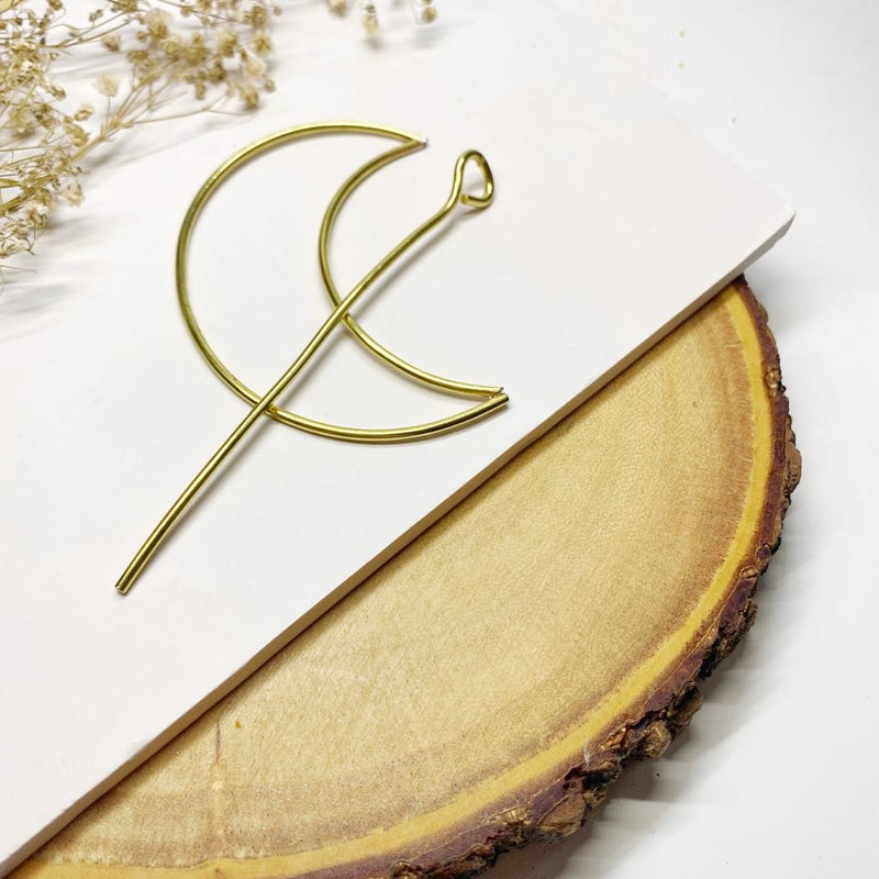 Moon Hair Clip