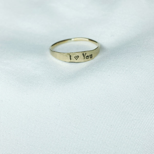 I 🤍 You  Ring