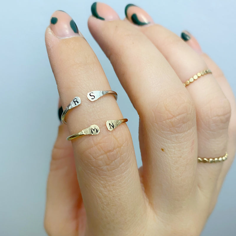 Double Letter Ring