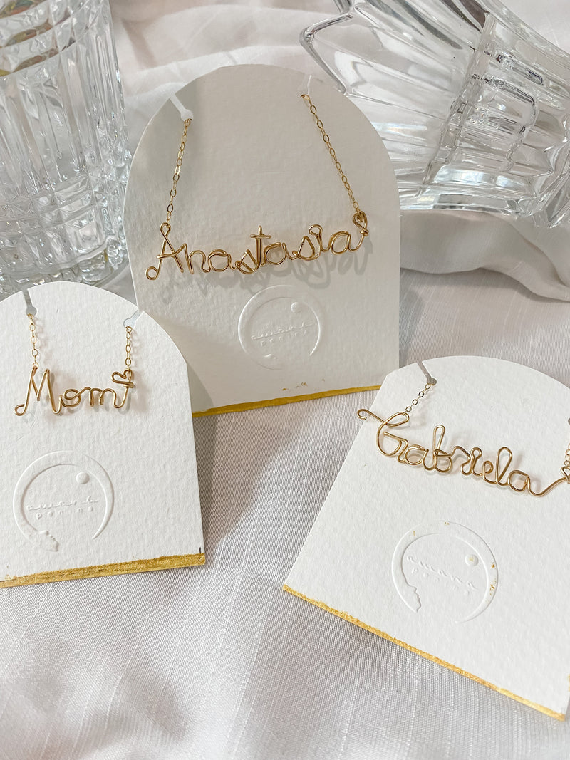 Holiday Deals Day 2 Cursive Name Necklace