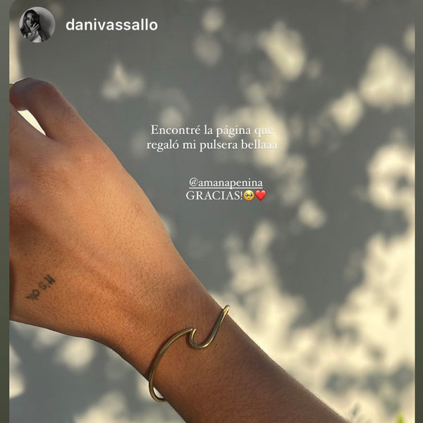 Danila Bracelet- Brass