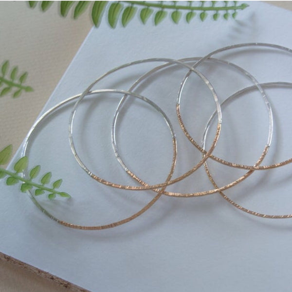 Lluvia Bracelet - Sterling Silver & 14k Gold-Filled