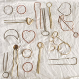 Copper Hair Sticks