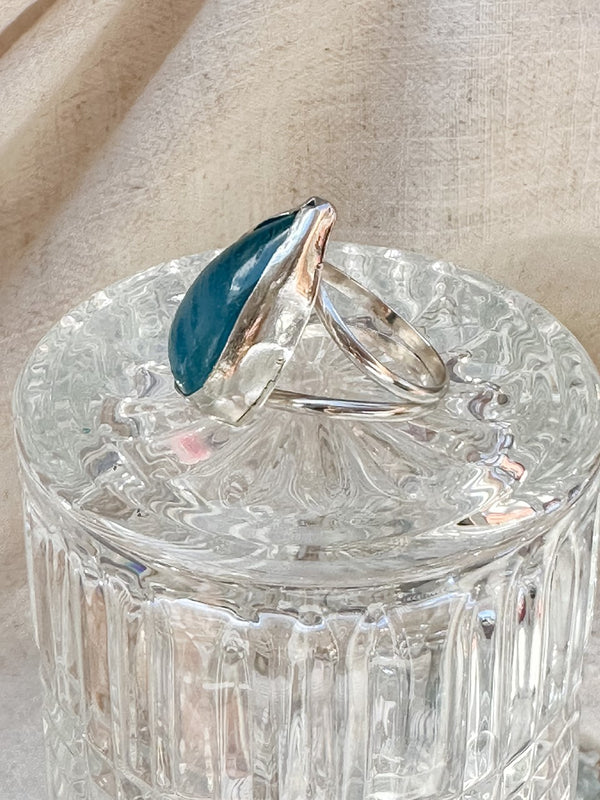 Aquamarine Ring Size 8