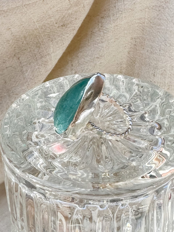 Aquamarine Ring Size 6